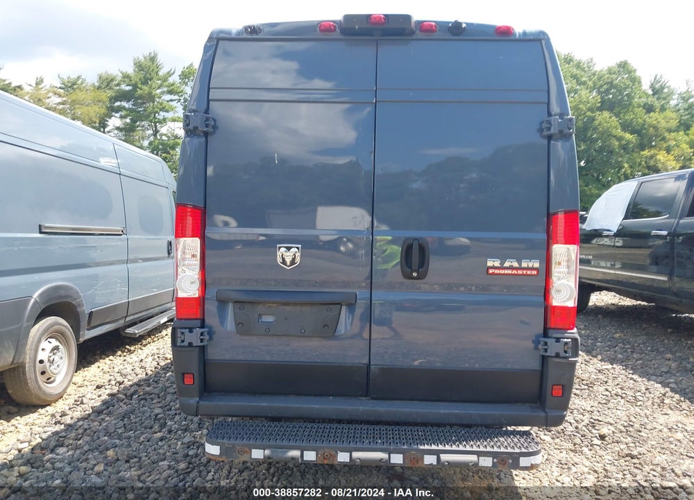 2021 RAM PROMASTER 3500 CARGO VAN HIGH ROOF 159 WB EXT VIN: 3C6MRVJG9ME544470