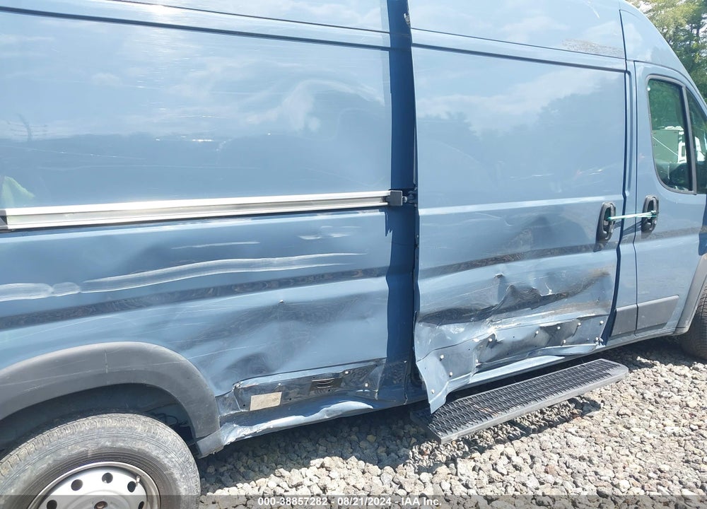 2021 RAM PROMASTER 3500 CARGO VAN HIGH ROOF 159 WB EXT VIN: 3C6MRVJG9ME544470