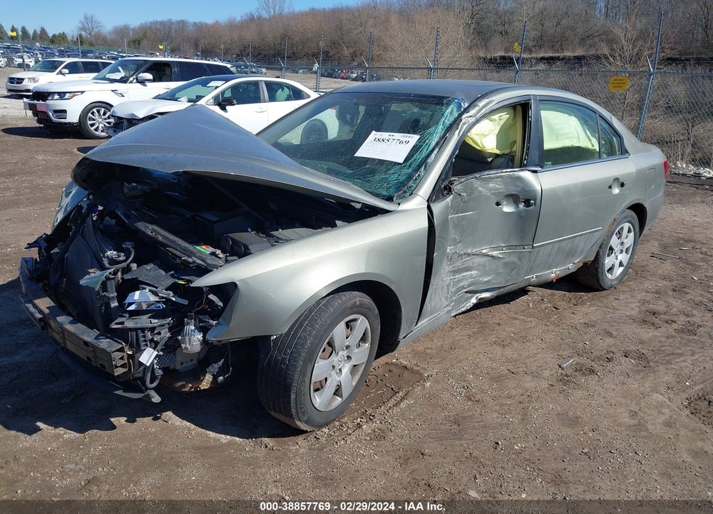 2007 HYUNDAI SONATA GLS VIN: 5NPET46C77H280678