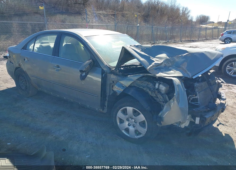 2007 HYUNDAI SONATA GLS VIN: 5NPET46C77H280678