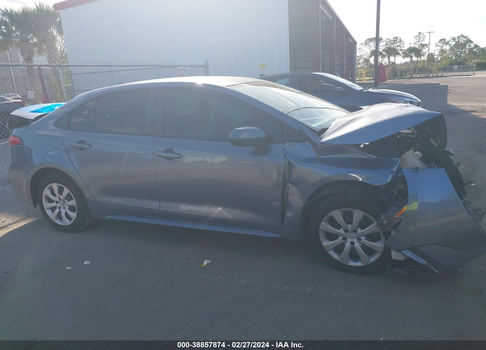 2020 TOYOTA COROLLA LE VIN: 5YFEPRAE4LP097231