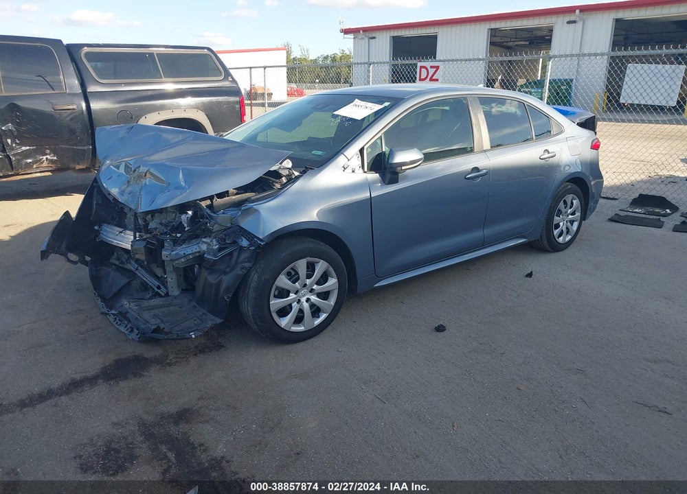 2020 TOYOTA COROLLA LE VIN: 5YFEPRAE4LP097231