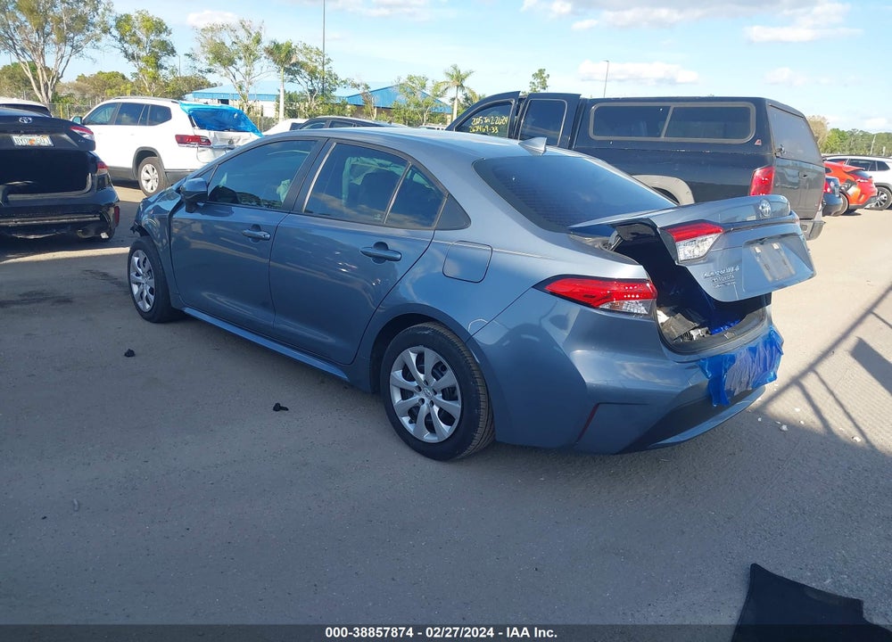 2020 TOYOTA COROLLA LE VIN: 5YFEPRAE4LP097231