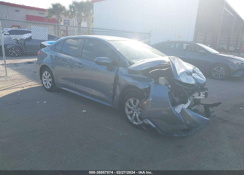2020 TOYOTA COROLLA LE VIN: 5YFEPRAE4LP097231
