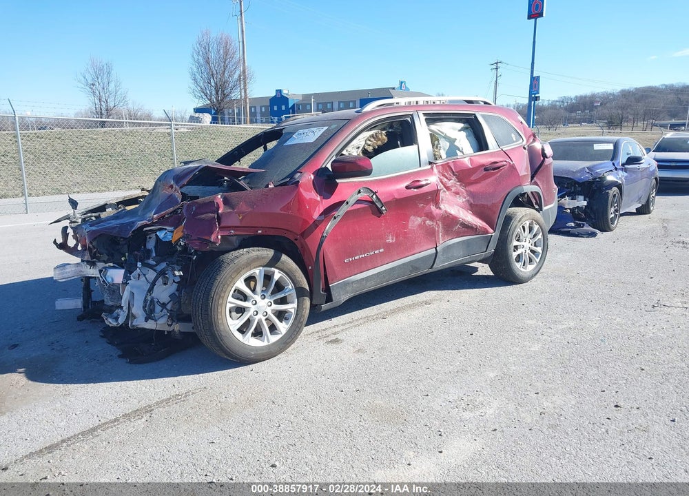 2020 JEEP CHEROKEE LATITUDE FWD VIN: 1C4PJLCB9LD649240
