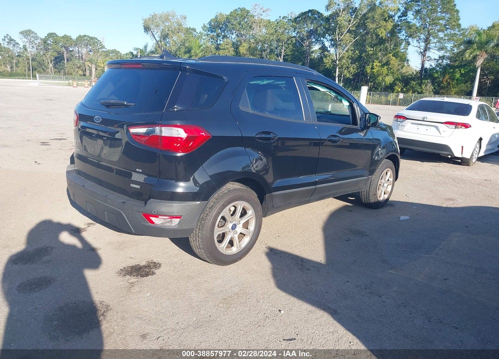 2018 FORD ECOSPORT SE VIN: MAJ3P1TE6JC170715
