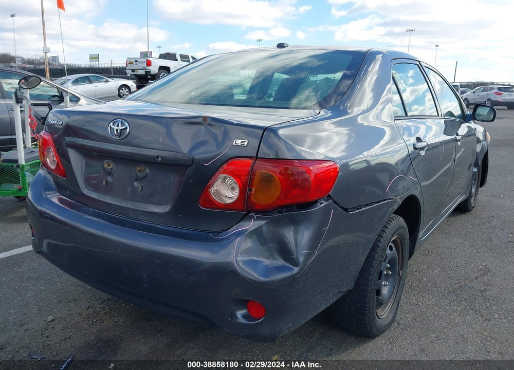 2009 TOYOTA COROLLA LE VIN: JTDBL40E299077819