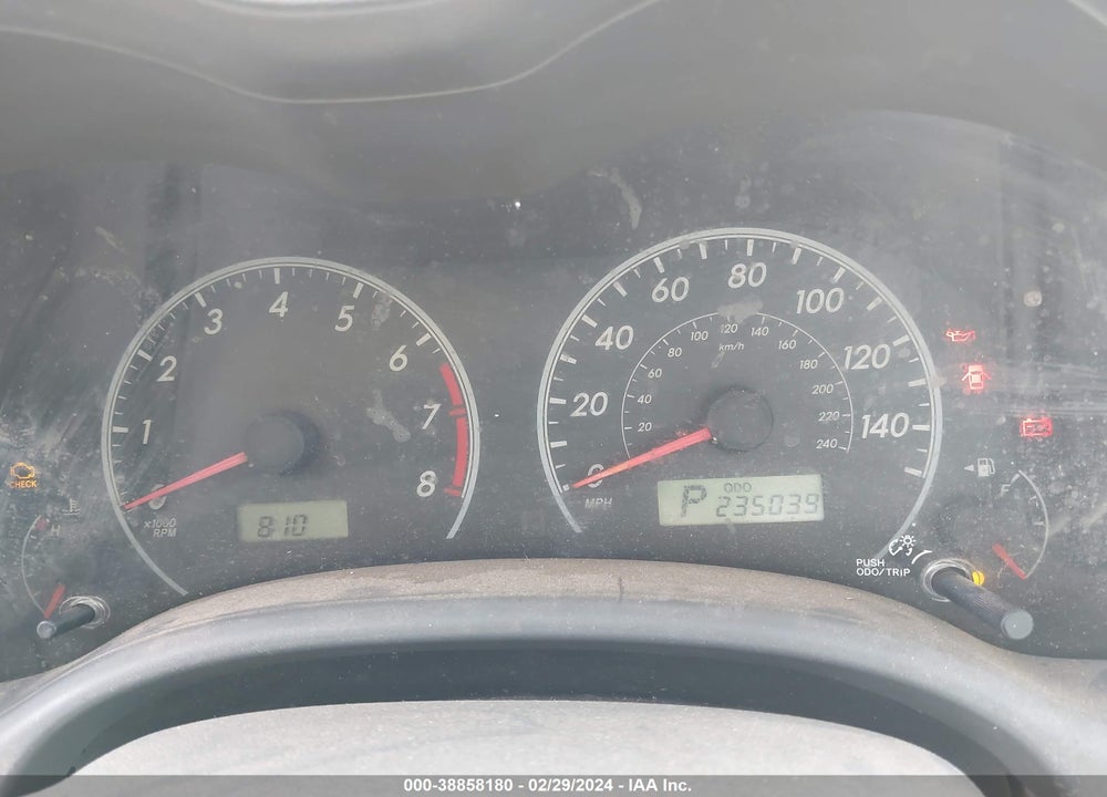 2009 TOYOTA COROLLA LE VIN: JTDBL40E299077819