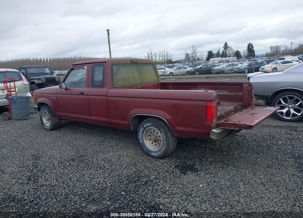 1989 FORD RANGER SUPER CAB VIN: 1FTCR14T6KPA28683