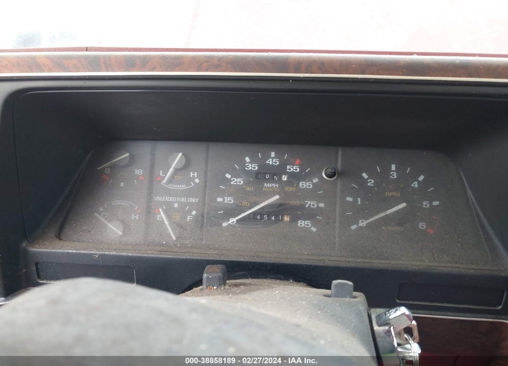 1989 FORD RANGER SUPER CAB VIN: 1FTCR14T6KPA28683