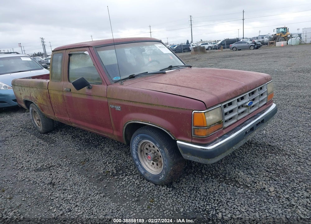 1989 FORD RANGER SUPER CAB VIN: 1FTCR14T6KPA28683