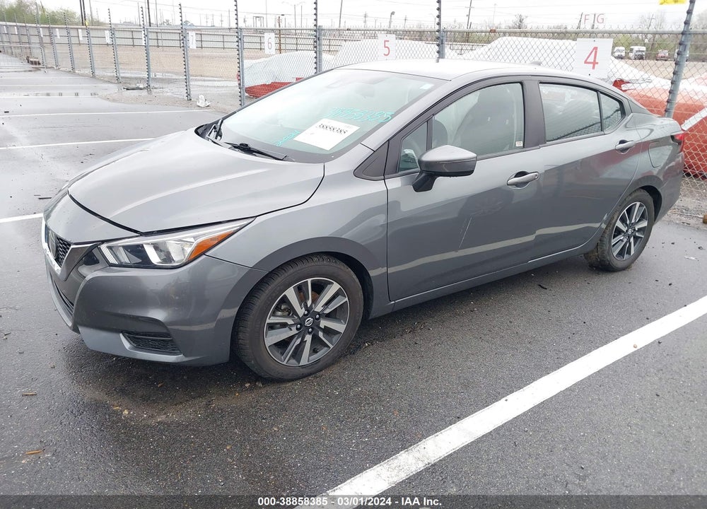 2021 NISSAN VERSA SV XTRONIC CVT VIN: 3N1CN8EV6ML876116