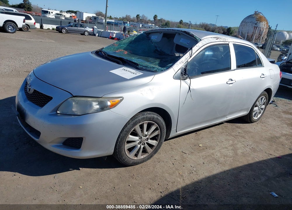 2010 TOYOTA COROLLA VIN: 2T1BU4EE9AC437088