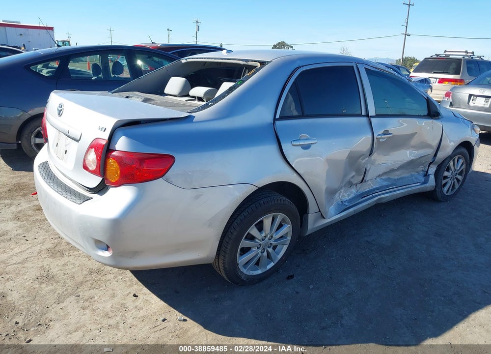2010 TOYOTA COROLLA VIN: 2T1BU4EE9AC437088