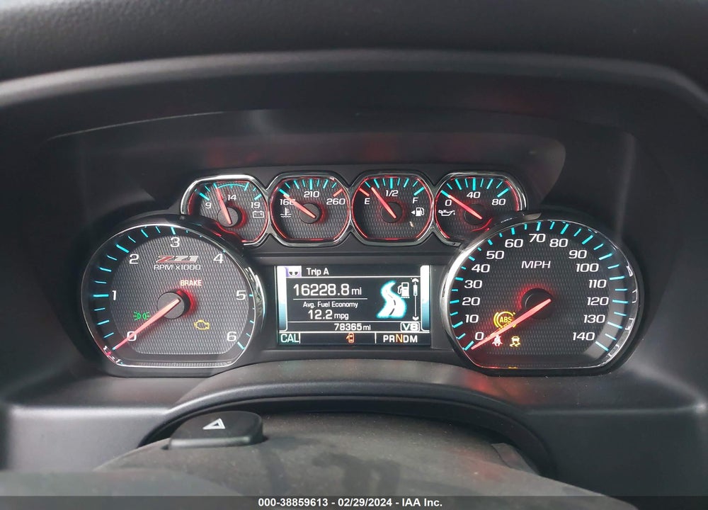 2016 CHEVROLET SILVERADO 1500 2LZ VIN: 3GCUKSEC9GG210760