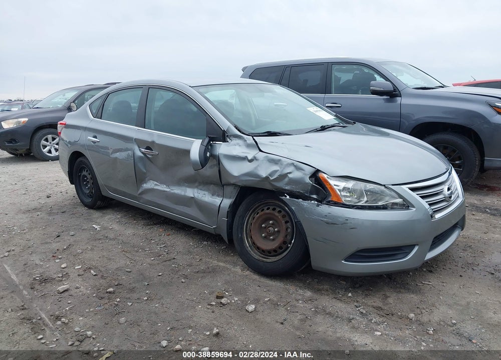 2014 NISSAN SENTRA SV VIN: 3N1AB7AP4EY279990