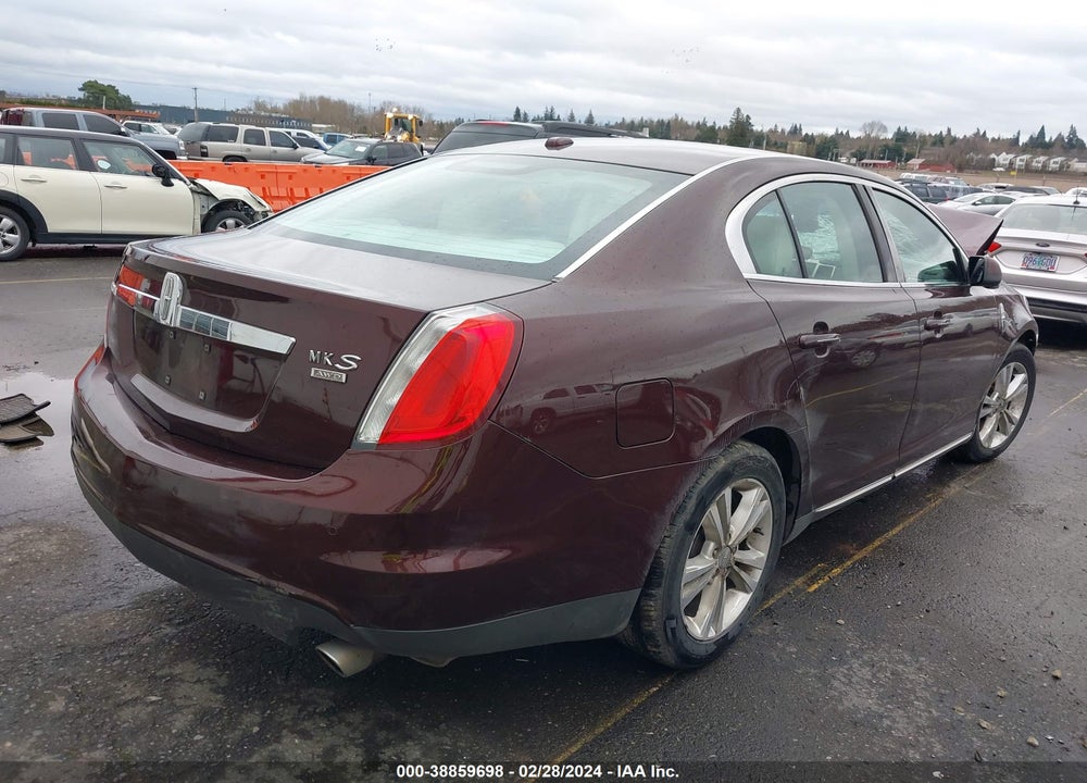 2009 LINCOLN MKS VIN: 1LNHM94R59G624848