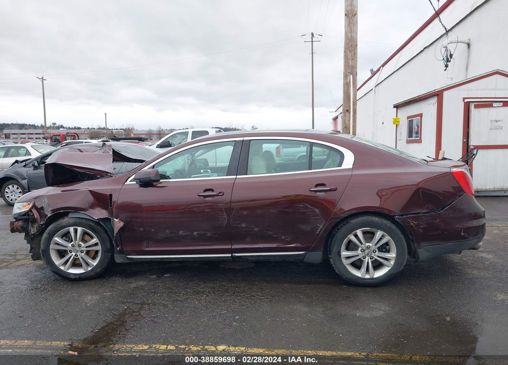 2009 LINCOLN MKS VIN: 1LNHM94R59G624848