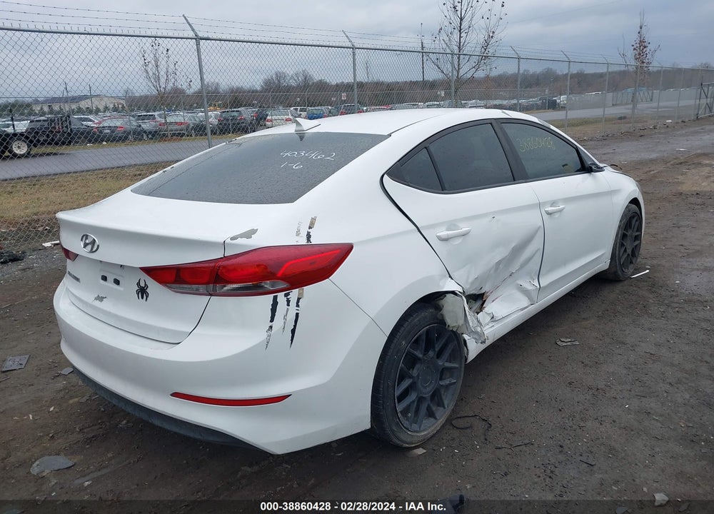 2017 HYUNDAI ELANTRA SE VIN: 5NPD84LF4HH023409