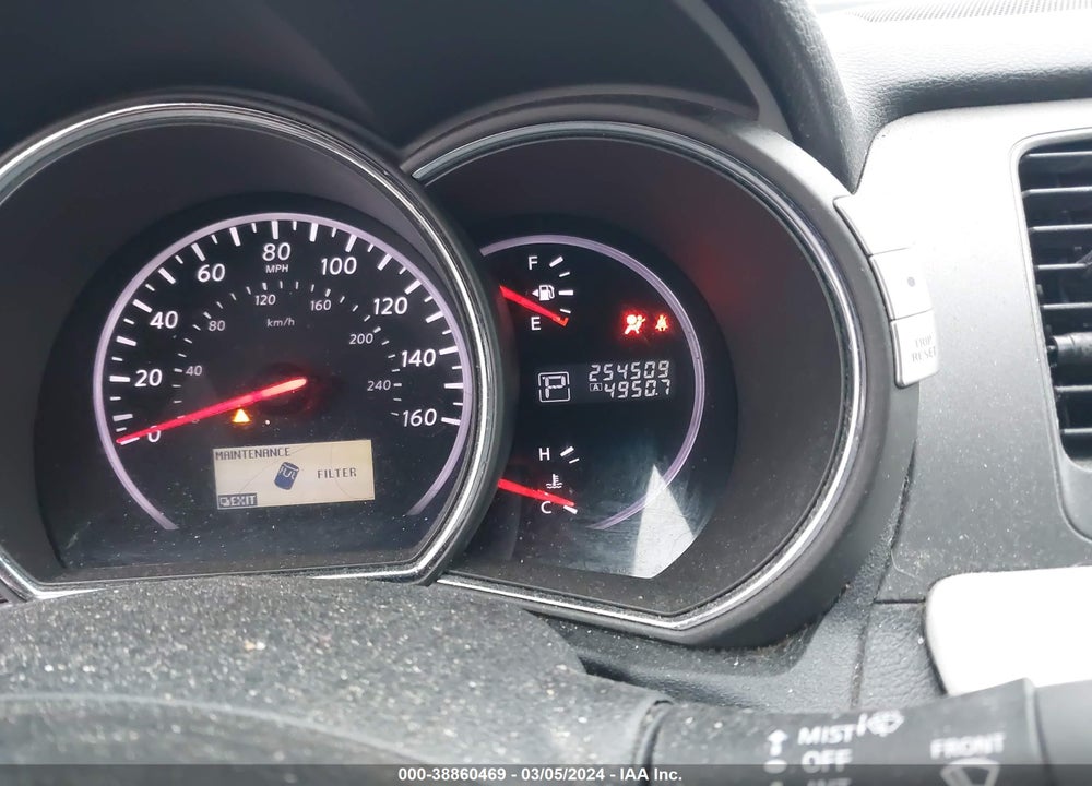 2012 NISSAN MURANO S VIN: JN8AZ1MW4CW213747