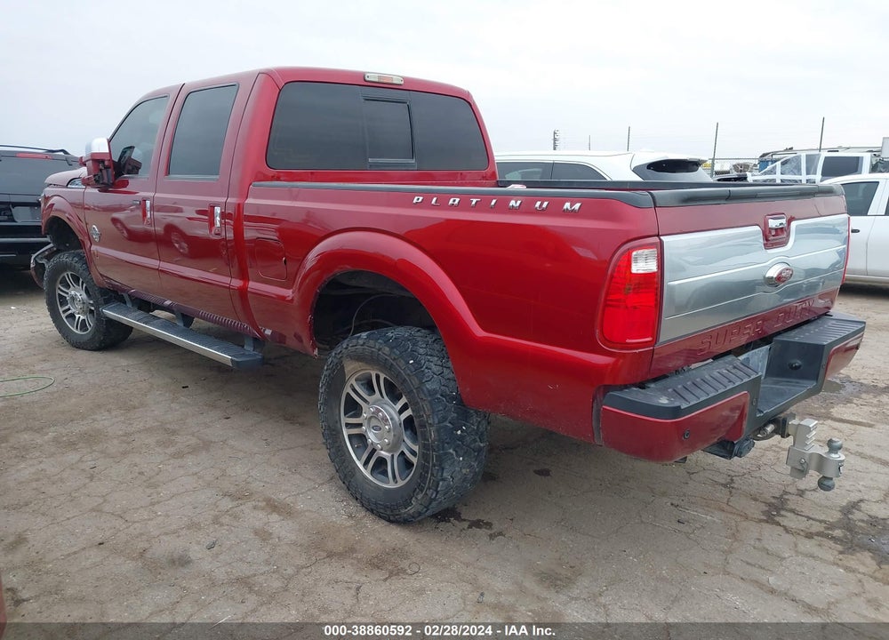 2016 FORD F-250 LARIAT VIN: 1FT7W2BT2GEC41507
