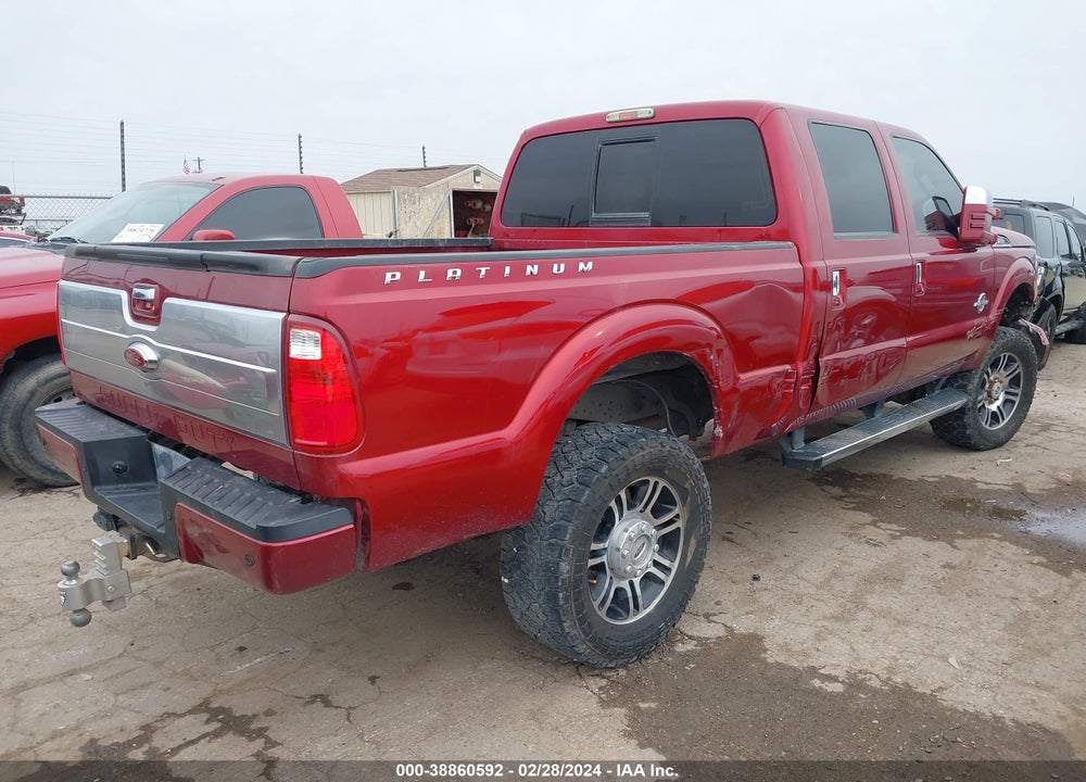 2016 FORD F-250 LARIAT VIN: 1FT7W2BT2GEC41507