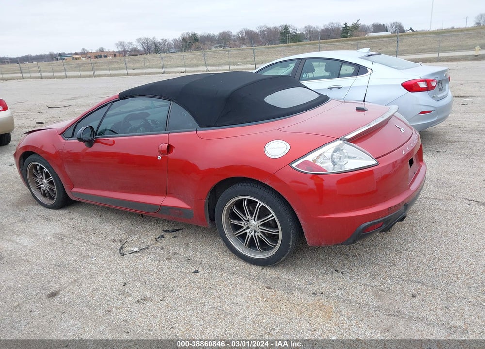 2012 MITSUBISHI ECLIPSE SPYDER GS SPORT/SE VIN: 4A37L5EF8CE008240