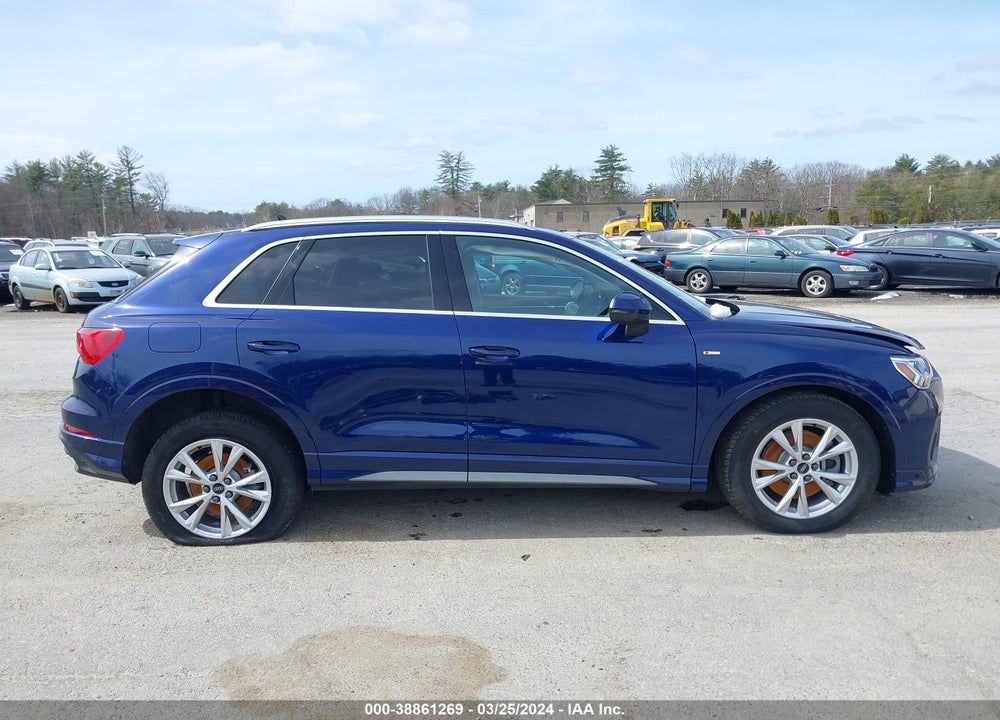 2024 AUDI Q3 PREMIUM PLUS 45 TFSI S LINE QUATTRO TIPTRONIC VIN: WA1EECF3XR1040825