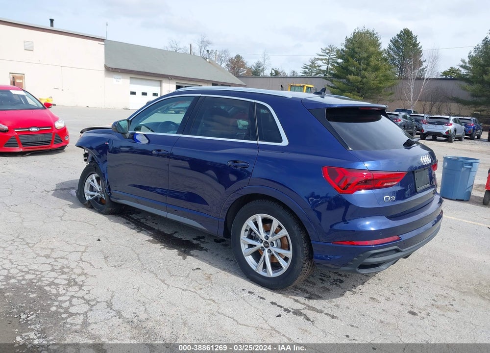 2024 AUDI Q3 PREMIUM PLUS 45 TFSI S LINE QUATTRO TIPTRONIC VIN: WA1EECF3XR1040825