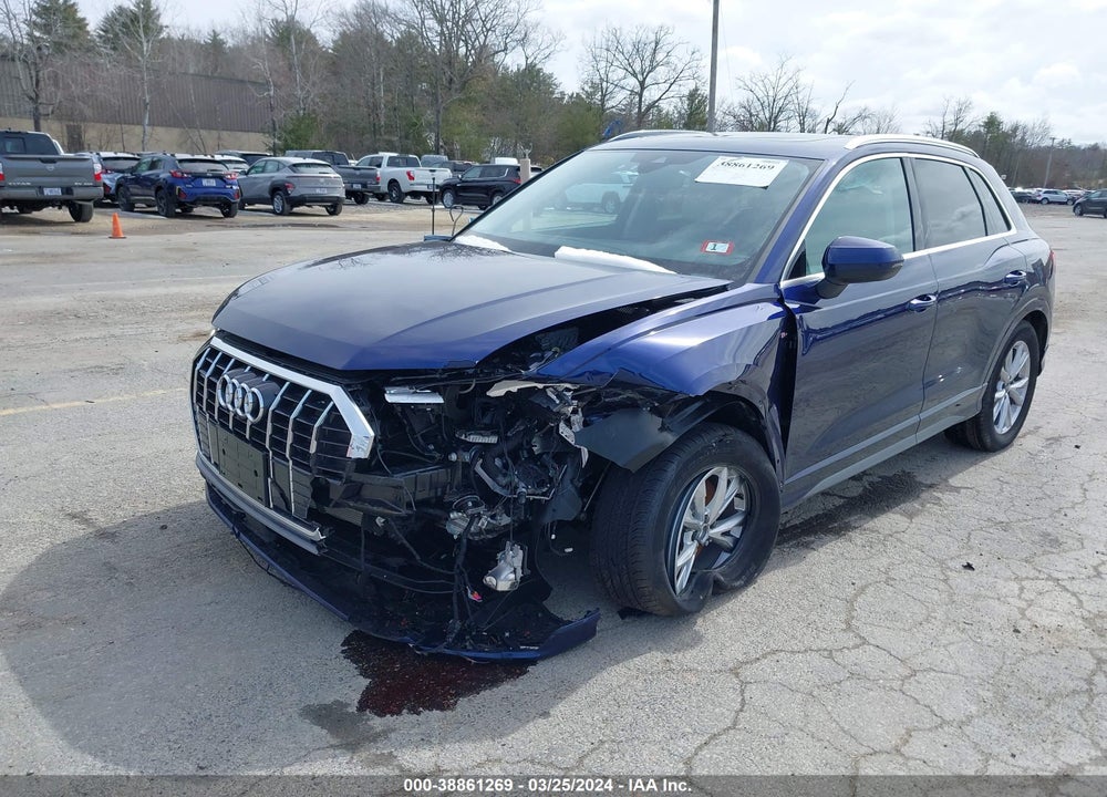 2024 AUDI Q3 PREMIUM PLUS 45 TFSI S LINE QUATTRO TIPTRONIC VIN: WA1EECF3XR1040825