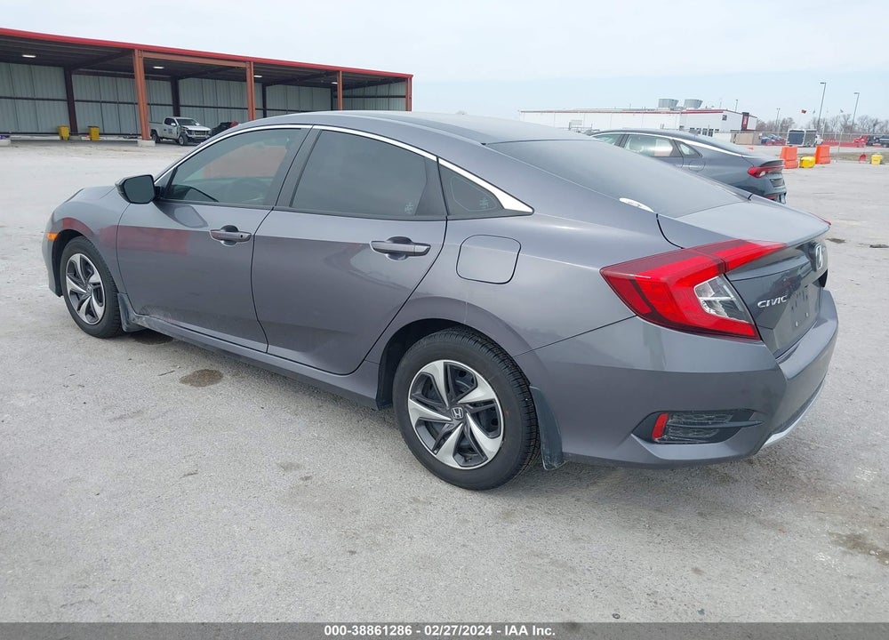 2019 HONDA CIVIC LX VIN: 19XFC2F63KE001419