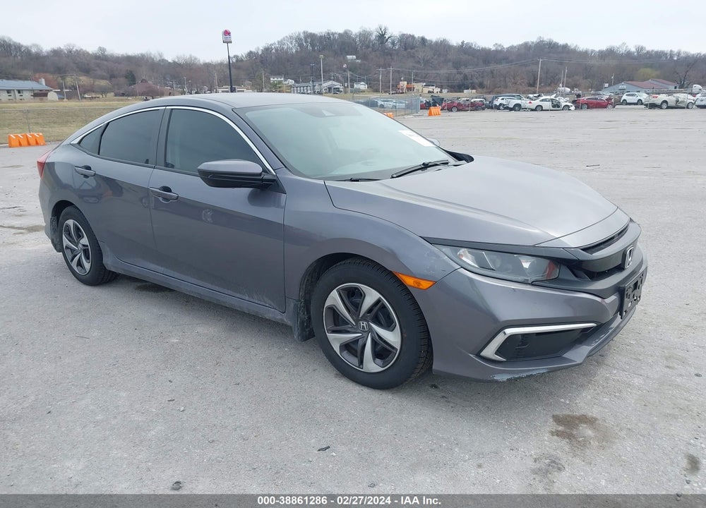 2019 HONDA CIVIC LX VIN: 19XFC2F63KE001419