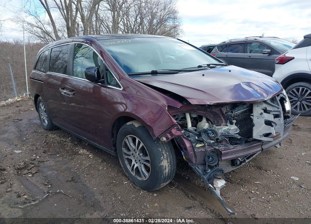 2012 HONDA ODYSSEY EX-L VIN: 5FNRL5H65CB091373