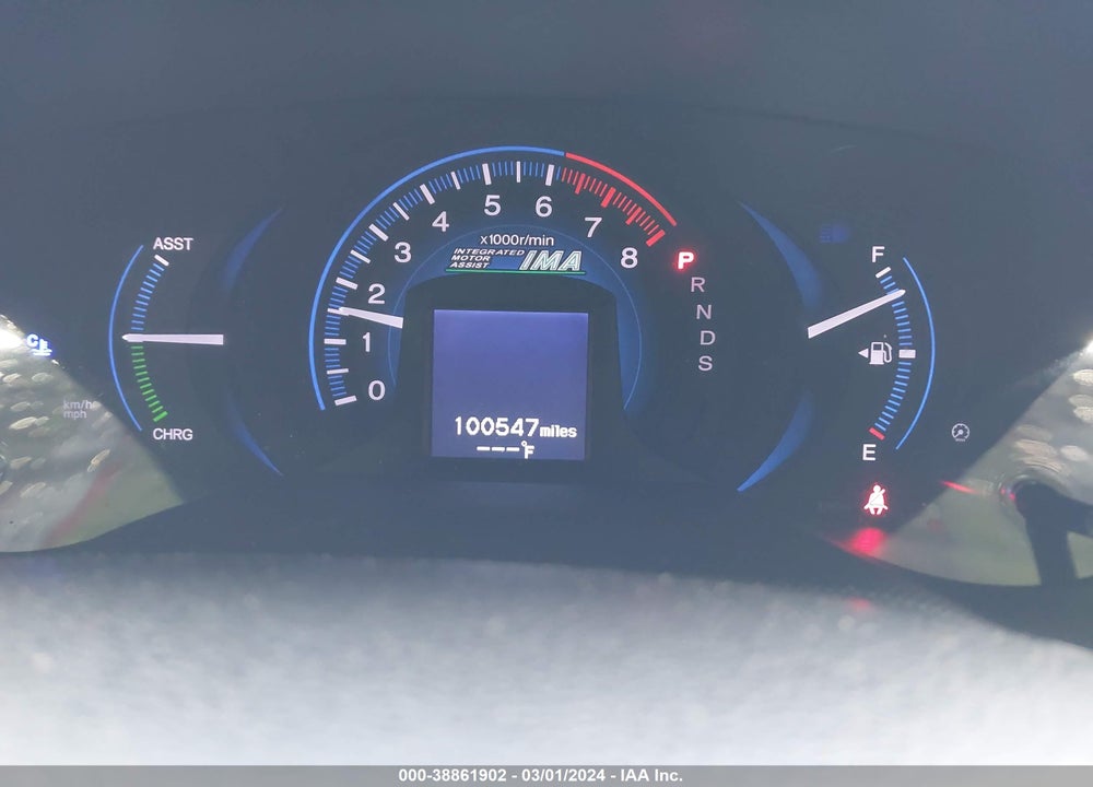 2013 HONDA INSIGHT EX VIN: JHMZE2H75DS003894