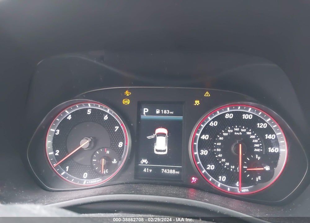 2019 HYUNDAI VELOSTER TURBO VIN: KMHTH6AB4KU006979