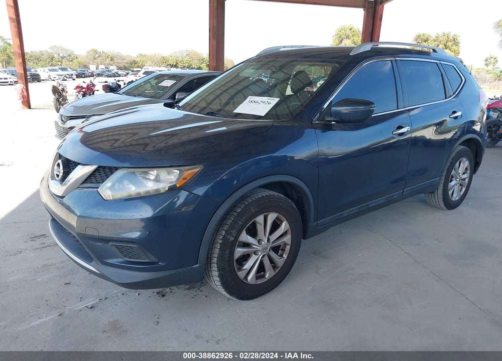 2016 NISSAN ROGUE SV VIN: 5N1AT2MTXGC912652