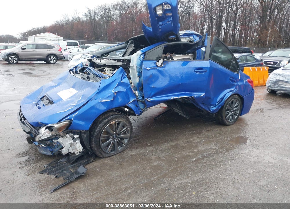 2021 SUBARU WRX VIN: JF1VA1A61M9802379