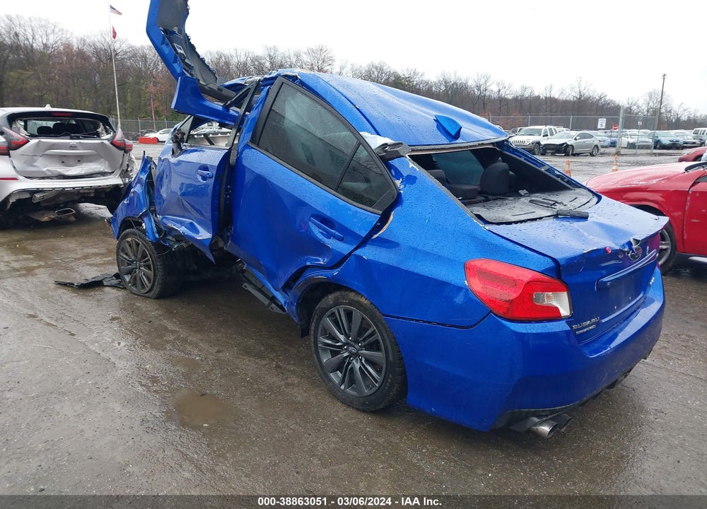 2021 SUBARU WRX VIN: JF1VA1A61M9802379