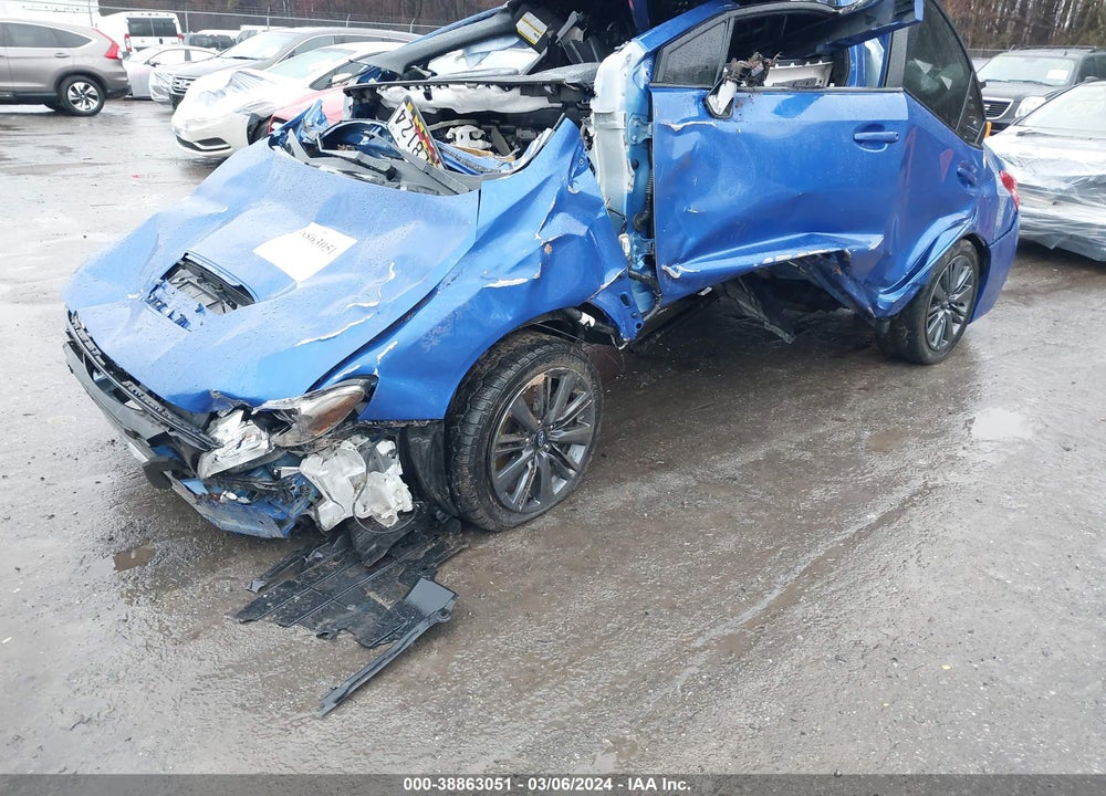 2021 SUBARU WRX VIN: JF1VA1A61M9802379