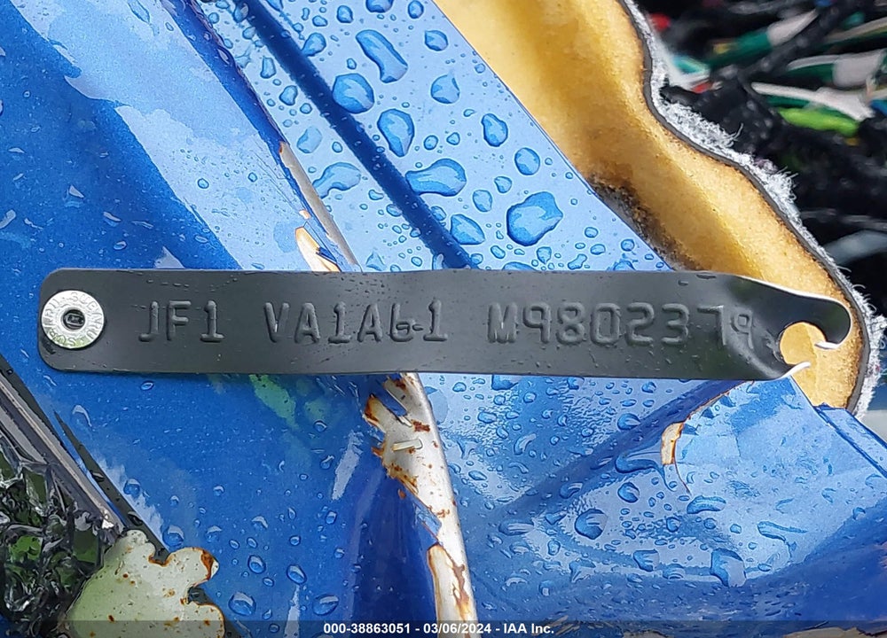 2021 SUBARU WRX VIN: JF1VA1A61M9802379