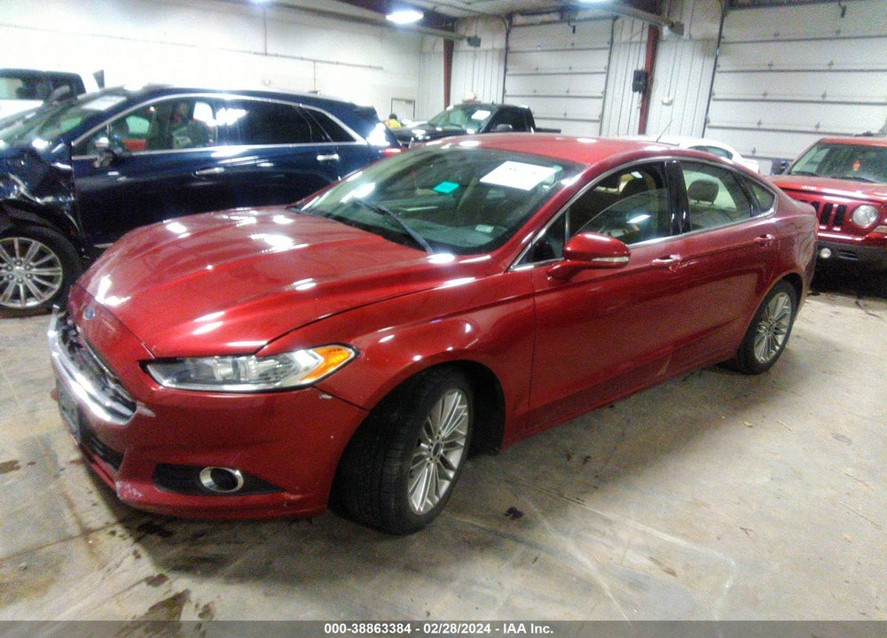 2014 FORD FUSION SE VIN: 3FA6P0H93ER319821
