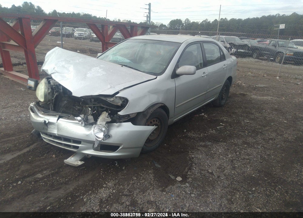 2004 TOYOTA COROLLA LE VIN: 2T1BR32E34C310194