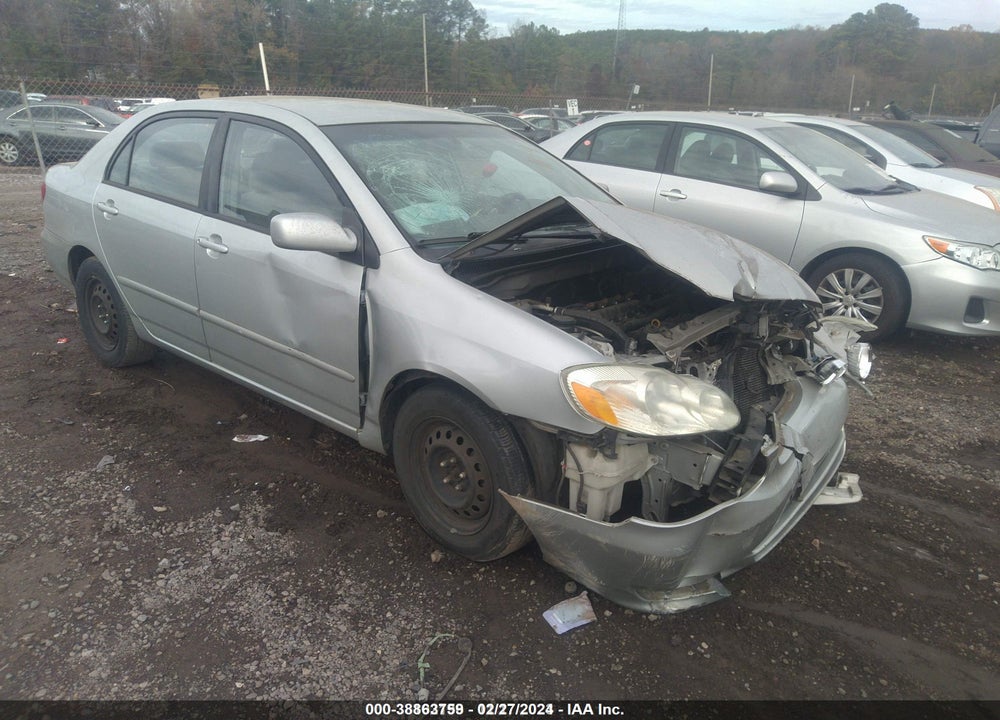 2004 TOYOTA COROLLA LE VIN: 2T1BR32E34C310194