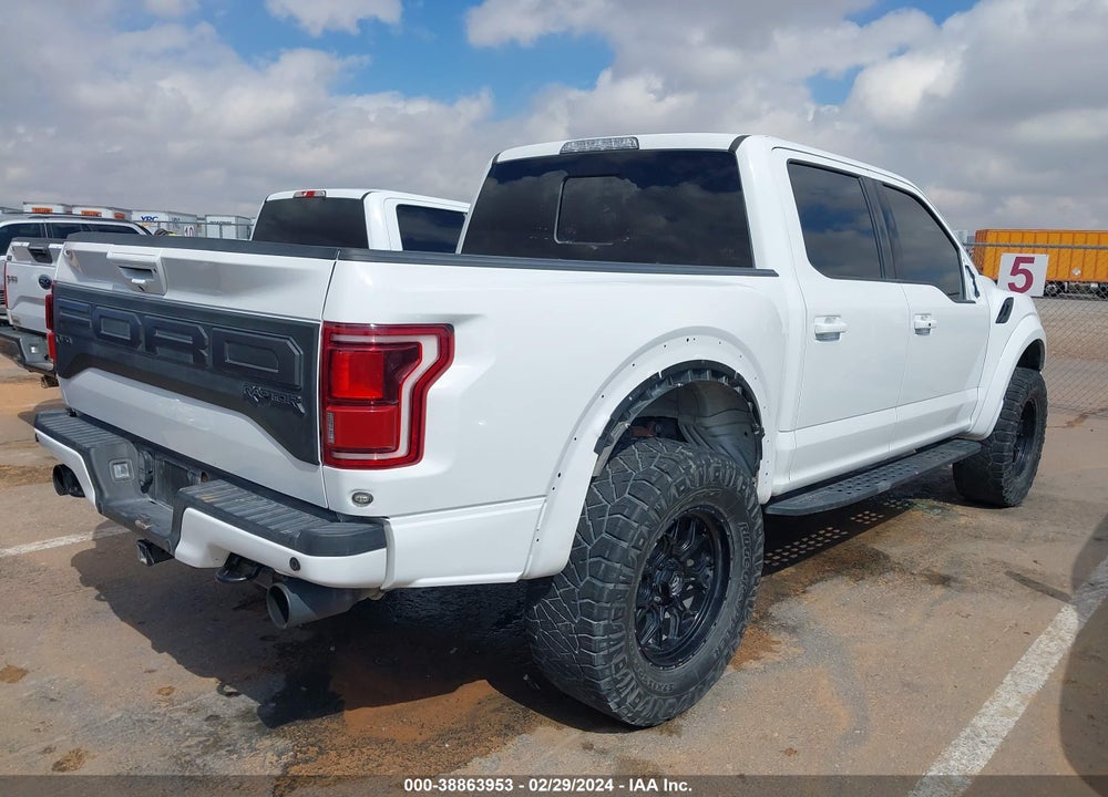2019 FORD F-150 RAPTOR VIN: 1FTFW1RG2KFC09206