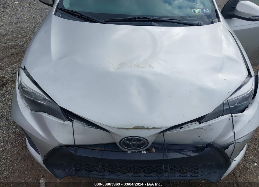 2018 TOYOTA COROLLA SE VIN: 2T1BURHE6JC008807