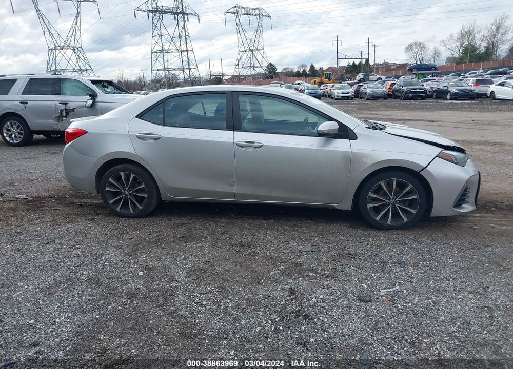 2018 TOYOTA COROLLA SE VIN: 2T1BURHE6JC008807