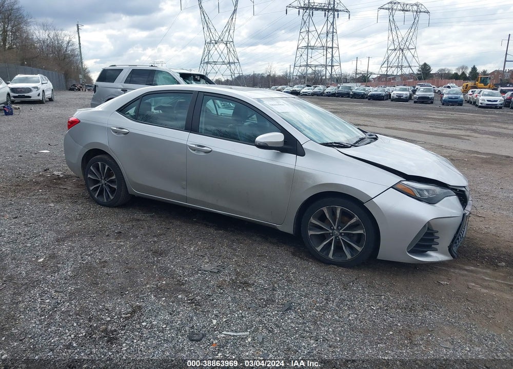 2018 TOYOTA COROLLA SE VIN: 2T1BURHE6JC008807