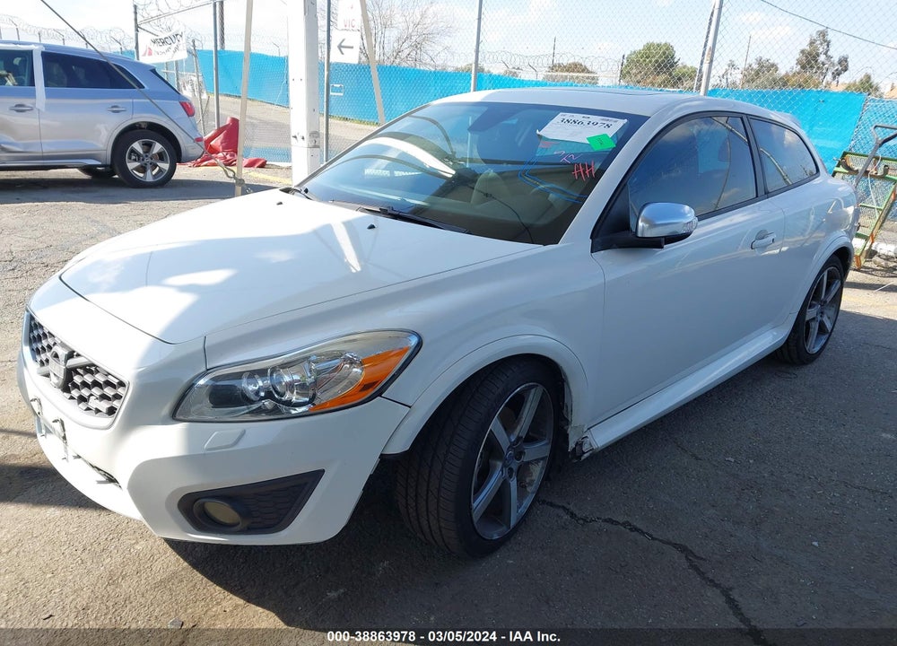 2011 VOLVO C30 T5/T5 R-DESIGN VIN: YV1672MK9B2208893