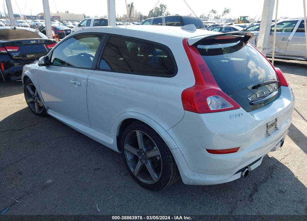 2011 VOLVO C30 T5/T5 R-DESIGN VIN: YV1672MK9B2208893