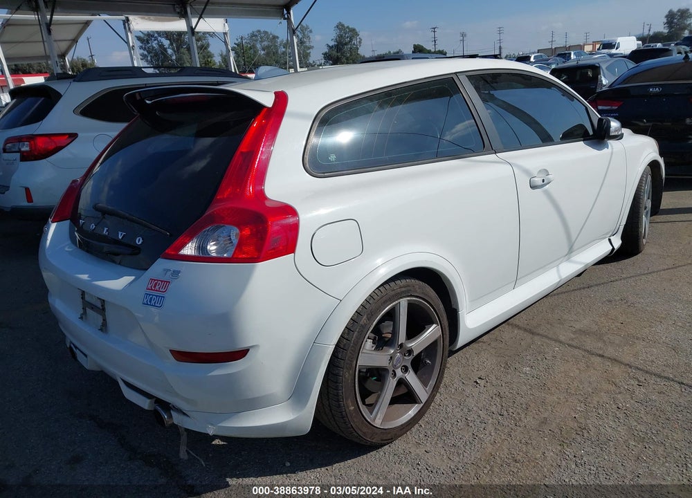 2011 VOLVO C30 T5/T5 R-DESIGN VIN: YV1672MK9B2208893